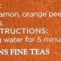 Harney Sons Hot Cinnamon Spice Tea Tin Black Tea with Orange Sweet Clove