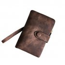 Ladies Wallet RFID Blocking Women Leather Wristlet Clutch Card Coin Purse Bi