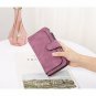 Wallet for Women RFID Blocking Lightweight Mattee PU Leather Clutch Purse