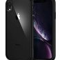 iPhone XR Case Lightweight Shockproof TPU Bumper PC Back Hybrid Matte Black