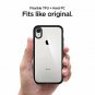 iPhone XR Case Lightweight Shockproof TPU Bumper PC Back Hybrid Matte Black