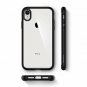 iPhone XR Case Lightweight Shockproof TPU Bumper PC Back Hybrid Matte Black