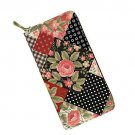 Mumeson Boho Style Women Travel Wallet Long Coin Purse Clutch Evening Bag Floral