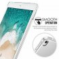 MoKo Case Fit iPad Pro 10.5 2017 Translucent Slim Hard Plastic Bumper Protector