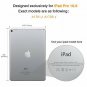 MoKo Case Fit iPad Pro 10.5 2017 Translucent Slim Hard Plastic Bumper Protector