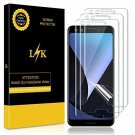 [3 Pack] LK for Google Pixel 3 Screen Protector, Liquid Skin [Full Coverage] [Bu