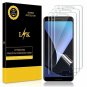 [3 Pack] LK for Google Pixel 3 Screen Protector, Liquid Skin [Full Coverage] [Bu