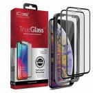 iCarez [Full Coverage Tempered Glass + Tray Installation] Screen Protector for i