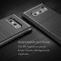 Samsung Galaxy Note 8 Case (Black) 2017, COOLQO Brushed Grip Resilient Strength