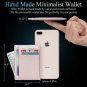 Leather RFID Blocking Minimalist Credit Card Holder Slim Pocket Wallets for Men