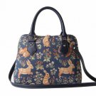 Signare Tapestry Women Top Handle Handbag with Detachable Strap with Millie Fleu