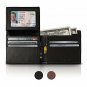 RFID Blocking Leather Wallets For Men, Black New