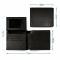 RFID Blocking Leather Wallets For Men, Black New