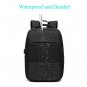 Laptop Backpack, Travel Computer Bag with USB Charging Port, Sunglass Bandage an