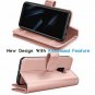 Samsung Galaxy S9 Wallet Case PU Leather Detachable Credit Card Kickstand Pink