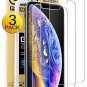 Mkeke Compatible with iPhone Xs Max Screen Protector,Tempered Glass Film for App