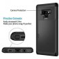 Samsung Galaxy Note 9 Wallet Case Card Holder Soft Rubber Bumper Durable Black