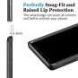 Samsung Galaxy Note 9 Wallet Case Card Holder Soft Rubber Bumper Durable Black