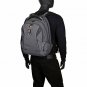 Travel Backpack Padded Laptop Cable Handle Shoulder Strap Durable Heather Grey