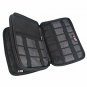 BUBM Double Layer Electronic Accessories Organizer Travel Gadget Bag for Cables