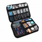 BUBM Double Layer Electronic Accessories Organizer Travel Gadget Bag for Cables