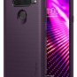LG V40 Case Durable Extreme Tough Anti Shock Compatible Rugged Flexible Purple