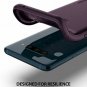 LG V40 Case Durable Extreme Tough Anti Shock Compatible Rugged Flexible Purple
