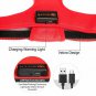 LED Dog Collar Rechargeable Walking Accessory Adjustable Belt Padded Large Dogs