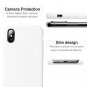 AnsTOP iPhone Xs Max Silicone Case Liquid Silicone Gel Rubber Shockproof Case So