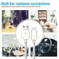 USBA to USBC Cable, TNSO USB Type C Cable 5 Pack 3/3/6/6/10FT Nylon Braided Ch
