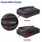 Laptop Bag Expandable Shoulder Bag 15.6Inch Water Resistant Briefcase with Strap