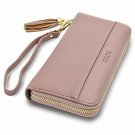 Wallet For Women Ladies High Quality Cluth Wristlet Wrist Strap Long Purse