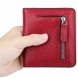 Women's Wallet RFID Blocking Small Compact Bifold Leather Purse Pocket Red