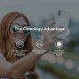 Caseology for Google Pixel 3 XL case [Waterfall Series] - Slim Clear Transparent