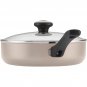 10-Piece Cookware Set Kitchen Pans And Pots Nonstick Heavy-Duty Aluminum Beige