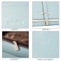 Clearance RFID Blocking Leather Wallet for Women Slim Clutch Purse Long