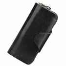 SZONE Women's RFID Blocking Genuine Leather Wallet 12 Card Slots Large Capacity