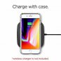 iPhone 8 Case Ultra Hybrid Shockproof Metal Kickstand Wireless Charging Clear