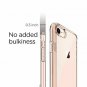 iPhone 8 Case Ultra Hybrid Shockproof Metal Kickstand Wireless Charging Clear