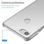 Google Pixel 3 XL Case Minimalist Ultra Thin Slim Fit Cover Shockproof Silver