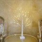 EAMBRITE 2FT 24LT Warm White LED Battery Operated Birch Tree Light Tabletop Tree