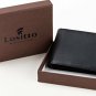 Men's Bifold Wallet RFID Blocking Cowhide Leather Vintage Travel Wallet (Nappa