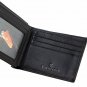 Men's Bifold Wallet RFID Blocking Cowhide Leather Vintage Travel Wallet (Nappa