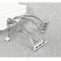 Bling Bands Compatible Apple Watch Band 38mm 40mm Iwatch Series 4/3/2/1 Silver