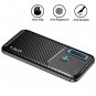 JD Case Compatible for Galaxy A9 2018 Case Carbon Fiber Pattern Drop Protection