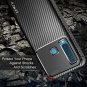 JD Case Compatible for Galaxy A9 2018 Case Carbon Fiber Pattern Drop Protection