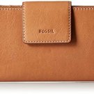 Women Wallet Clutch Rfid Protection Credit Card Holder ID Window Light Brown