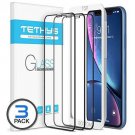 [3Pack ] Glass Screen Protector Compatible iPhone XR (6.1)  Tempered Glass
