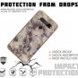 LG V40 ThinQ Case LG V40 Case Premium Frozen Marble Glitter Design Shockproof Dr