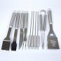 19-Piece Grill Tools Set Stainless Steel Heavy Duty Aluminium Storage Case